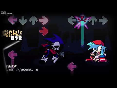 Vs Sonic.EXE Restored Fanmade WIP/Unfinished ( Trickery ) FNF