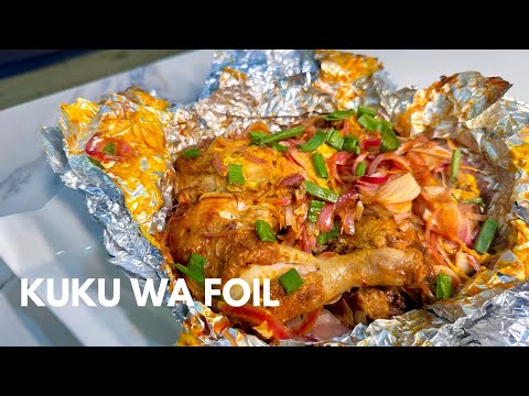 HOW TO MAKE MOST COMMON FOOD IN TANZANIA🇹🇿 (kuku wa foil)