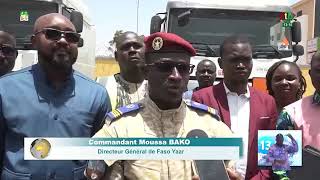 FASO YAAR reçoit de deux groupes d'acteurs économiques du matériel informatique, des consommables