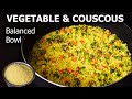VEGETABLE COUSCOUS One Pot Meal Recipe Couscous Upma Recipe In Indian Style