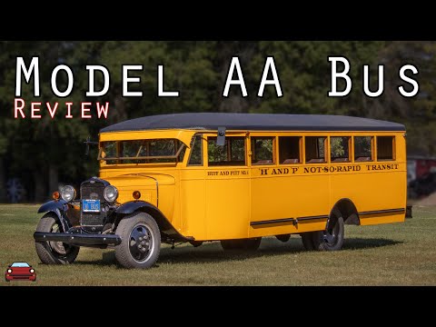 Thumbnail for 1930 Ford Model AA Bus Review - School Transport From 94 Years Ago! by Ford Model AA