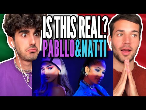 ITALIANS React 🇮🇹 Pabllo Vittar, Natti Natasha - Baile dos Olhos