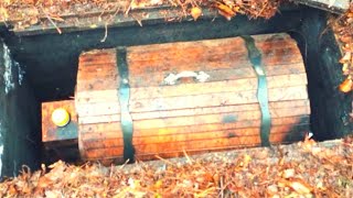 He Was Exploring The Woods When His Metal Detector Sounded Then He Dug Up This Mysterious Chest