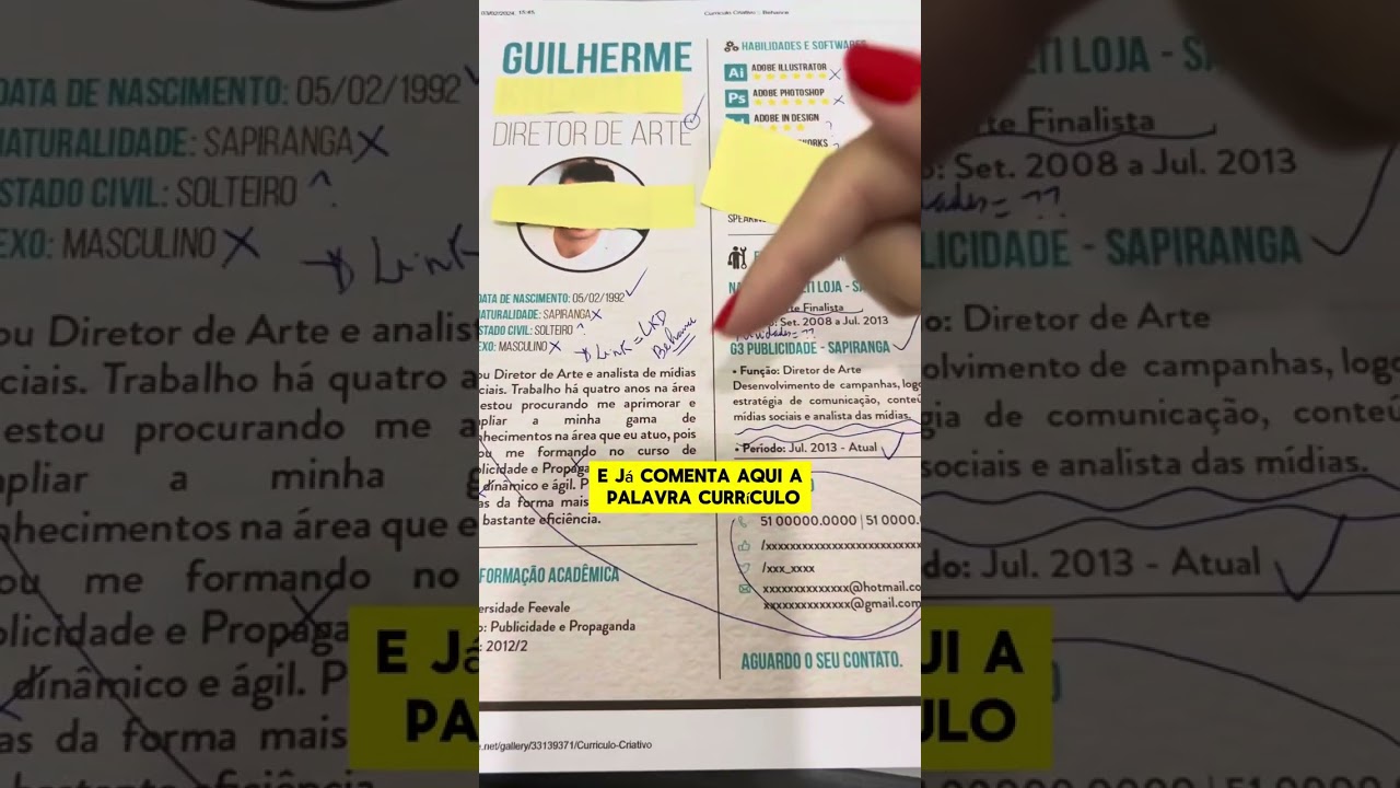 Como fazer um currículo e qual melhor modelo de currículo?