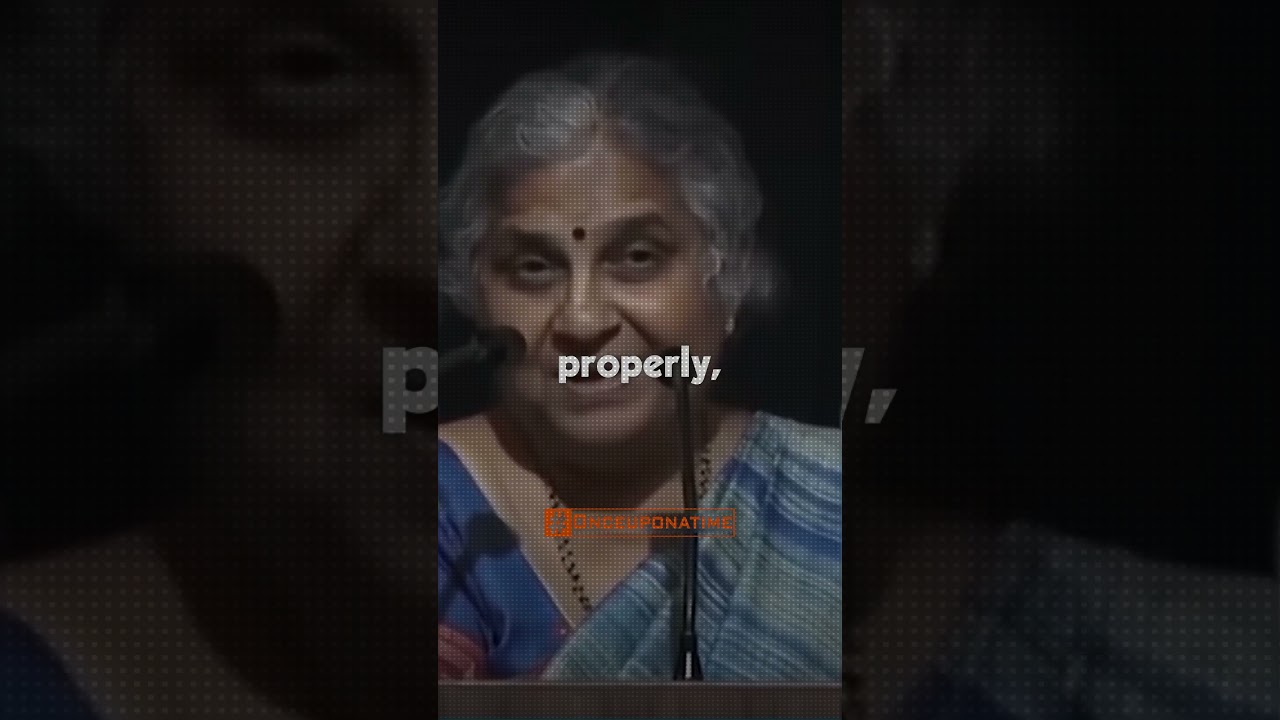 Greatest advice for students by Sudha Murthy