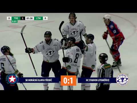 Sestřih zápasu 47. kola Chance ligy: Třebíč - Litoměřice 0:1