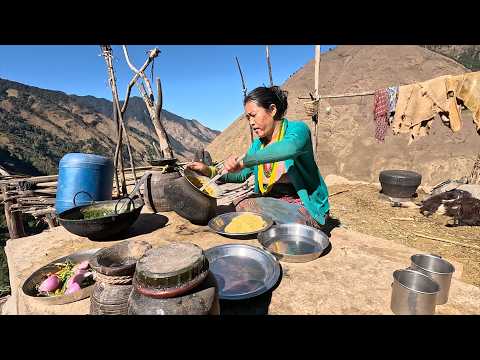 Traditional Village Cooking || lajimbudha ||