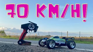 WLToys A959 70km/h RC Buggy Maßstab 1:18 - Unboxing & Test
