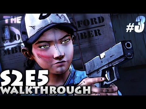 Walking Dead S2 Episode 5 "No Going Back" Part 3 Walkthrough TWD