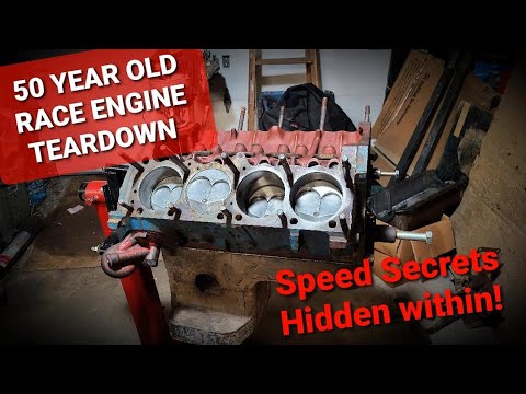 50 Year Old Mopar Race Engine Tear Down! WHAT WILL WE FIND!?