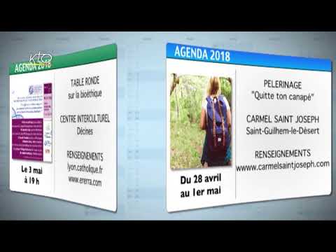 Agenda du 20 avril 2018