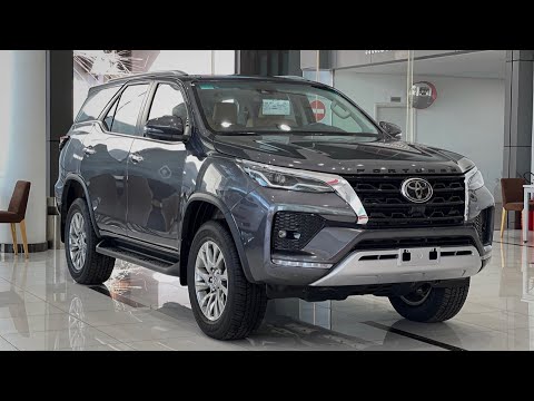 2023 Toyota Fortuner Grey Color - 4 cylinder, 2.8L, Diesel, 4x4, In-Depth Walkaround
