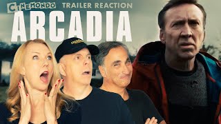 Arcadia Trailer Reaction!  Nicolas Cage! @RLJEntertainmentInc !