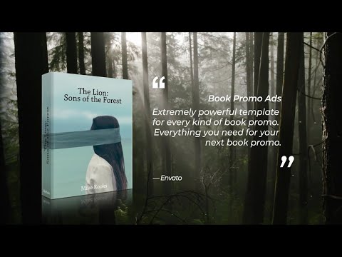 Book Promotion Video Ads - After Effects Template