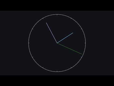 Processing Analog Clock