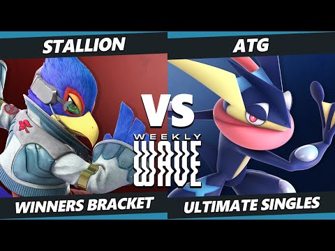Weekly Wave 24 - STALLION (Falco) Vs. ATG (Greninja) SSBU Ultimate Tournament