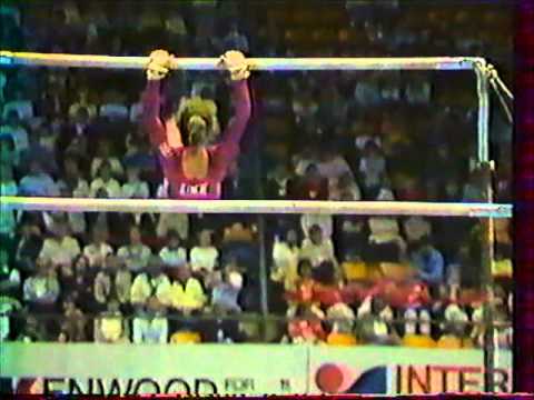 Alena DREVJANA (TCH) UB - 1985 Europeans Helsinki EF