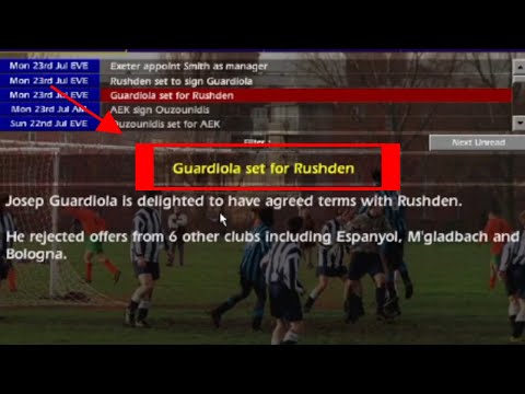 How To Sign Any Free Player + Making A Team Of Free Players On Championship Manager 01/02