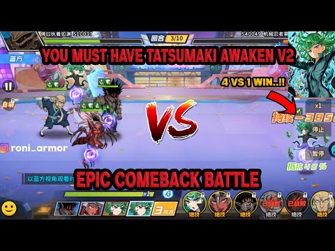 ALASAN KALIAN HARUS PUNYA TATSUMAKI AWAKEN V2, TONTON VIDEO INI! - One Punch Man The Strongest