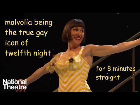 tamsin greig's malvolia being the true gay icon of twelfth night
