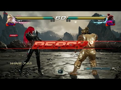 62 Lili Rochefort vs Akuma - Tekken 7 ( Uchiha x24 ) Gameplay PC