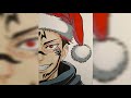 Would You Like To Meet Santa Sukuna Here S My Christmas Version Of Sukuna