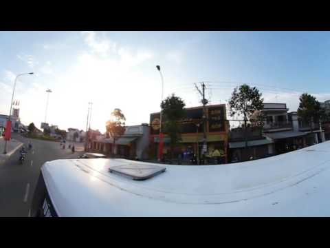 Video 360° quay thử  bằng Samsung Gear 360