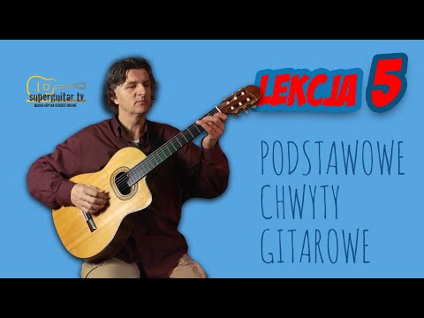 Lekcja 5. Podstawowe chwyty gitarowe. #Nauka gry na gitarze #guitar #lesson #cover #tutorial