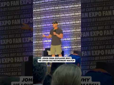 كانت مثالية.. جون سينا يتحدث عن مباراة اعتزاله وخسارته أمام غونثر 