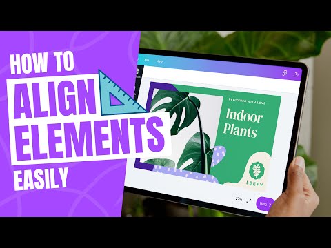 How to Align Elements in Canva with Ruler & Guides | Tip Talk 08