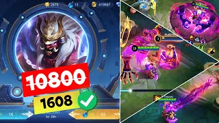 HOW I GOT FRANCO LEGEND SKIN AT ONLY 1608 DIAMONDS | MLBB