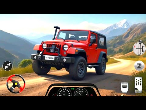 Offroad Jeep Parking Simulator - 4x4 SUV Prado Jeep Driving 3D - Android GamePlay 