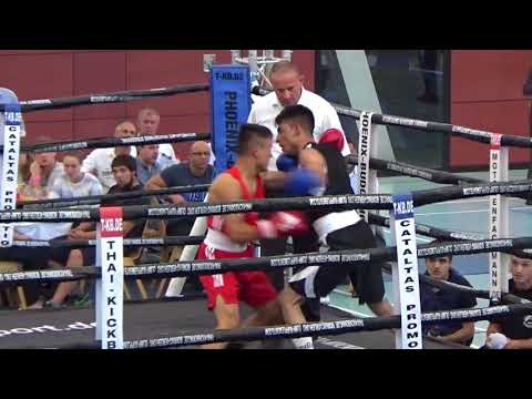 Boxen: Ali Hussaini - Ahmed Aryai (1. Refugee Boxturnier Europas #4)