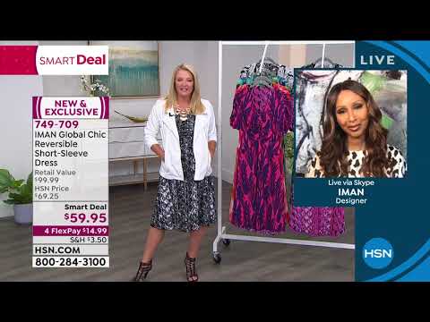 HSN | IMAN Global Chic Fashions 05.23.2021 - 10 PM