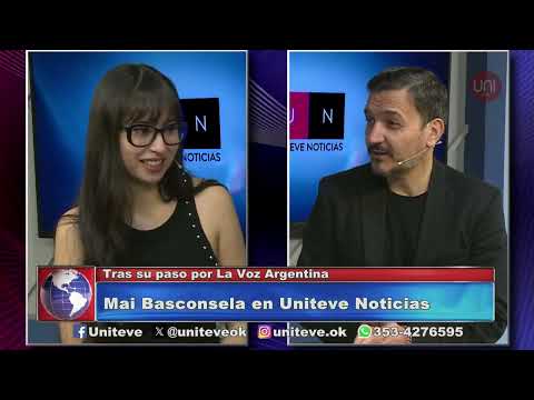 Mai Basconsela tras su paso por La Voz Argentina