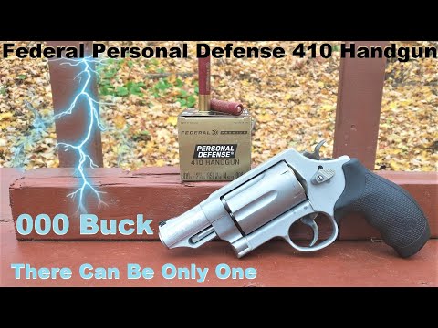 ✔️Federal .410 Handgun 000 Buckshot 🦌 Ballistic Test - 🗲The Chosen One🗲