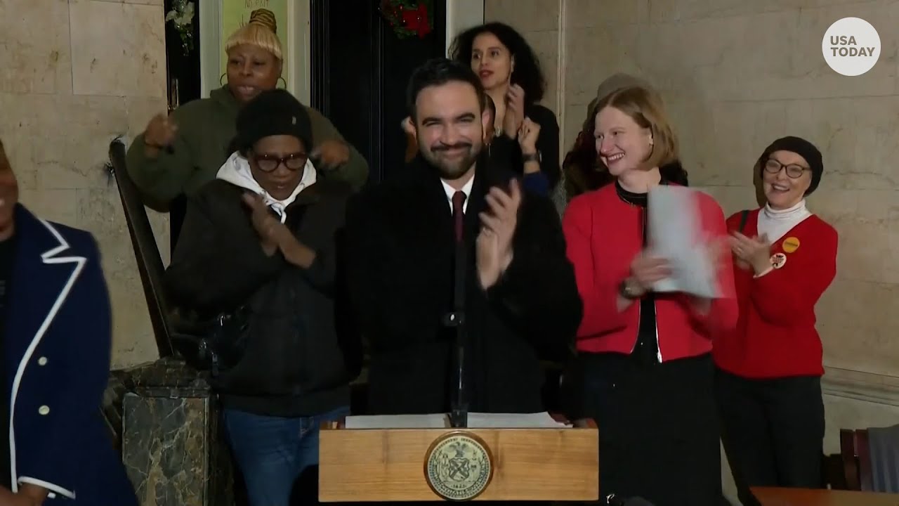 Zohran Mamdani full press conference announces first executive orders on housing as NYC mayor