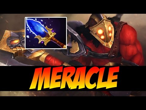 Meracle Plays Axe WITH Aghanim's - 7700 MMR - Dota 2