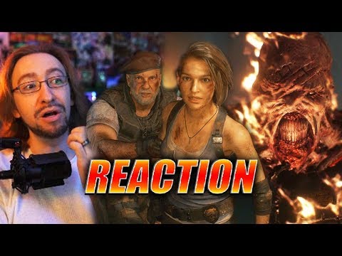 MAX REACTS: Resident Evil 3 - NEMESIS Trailer