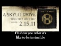 A Skylit Drive - "XO Skeleton" Lyric Video