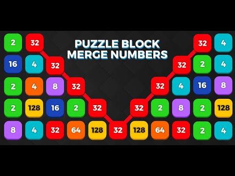 2048 Block Merge Puzzle 3d video thumbnail