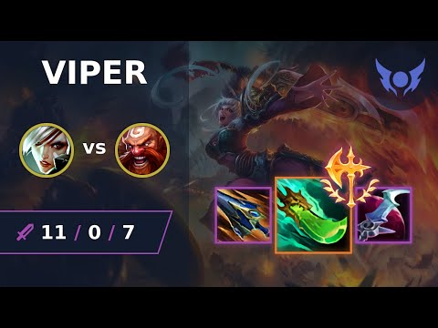 [ Viper ] Riven TOP vs Gragas | Challenger Rush 2024 #8