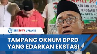 Tertunduk Lesu! Baru Dilantik 3 Minggu, Anggota DPRD Medan Ditahan karena Edarkan Ribuan Ekstasi