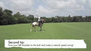 preview picture of video 'Polo Lessons 2: Full Swing how to do it.'