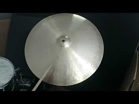 21" 2125g mini bell jazz ride MATTIA BOURGIS CYMBALS- hand formed bell