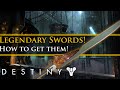 Destiny - How to get a legendary sword in the Taken ...
