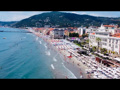 Walking on Alassio Beach, Liguria 🇮🇹 | Italy’s Hidden Riviera Paradise