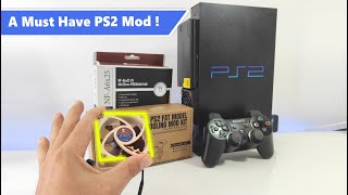 Is This The Best PS2 Mod Ever? Noctua PS2 Fan mod PS2 upgrade