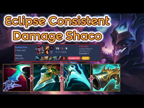 Eclipse Prowlers Shaco - S13 Exciting Ranked [League of Legends] Full Gameplay - Infernal Shaco