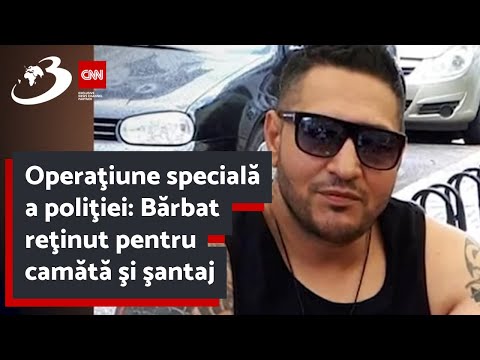 Operaţiune specială a poliţiei: Bărbat reţinut pentru camătă şi şantaj